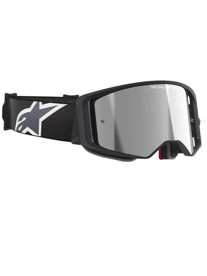 Alpinestars Supertech Corp Goggles Absolute Vision Black - Grey Mirror Lens 1