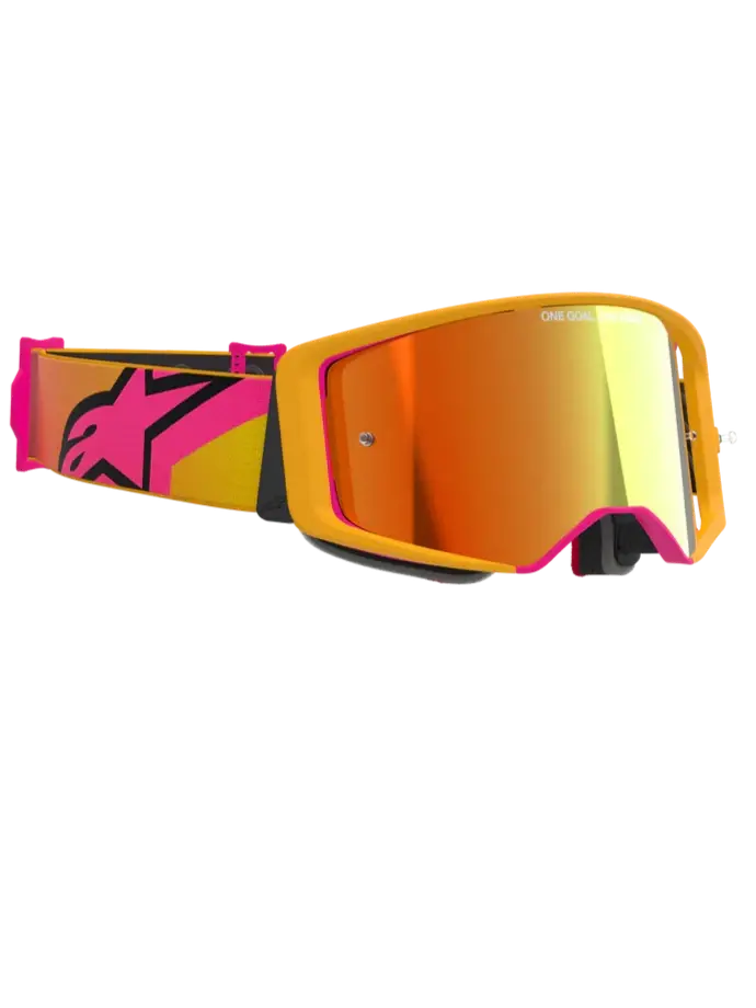 Alpinestars Supertech Corp Goggles Absolute Vision Fluo Yellow 1