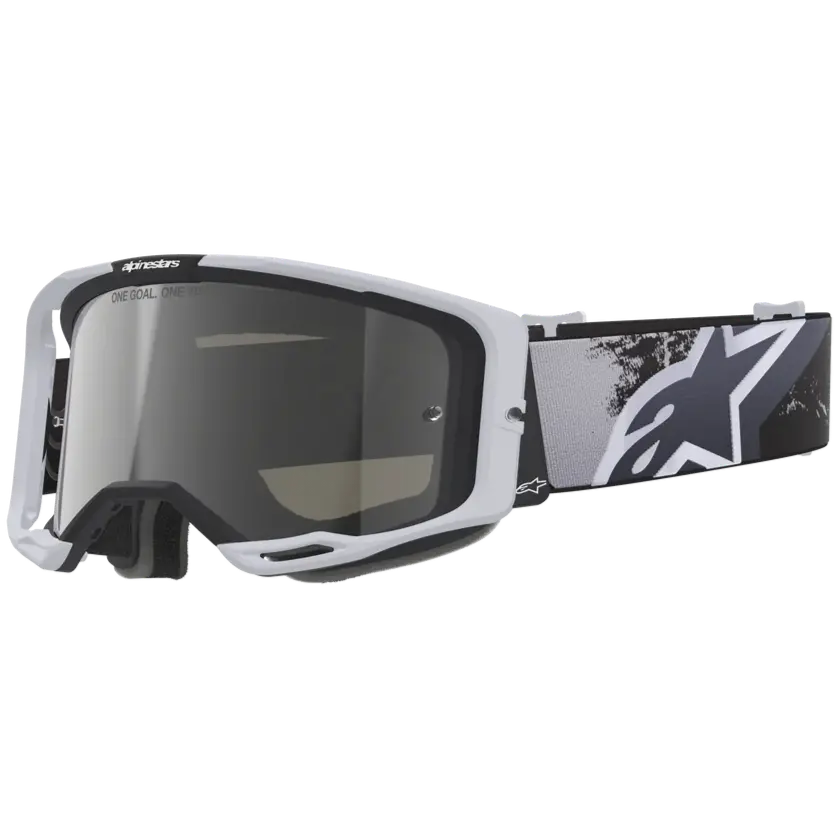 2026 Alpinestars Goggles Vision 8 Lahnd - Iron Camo Mirror Silver 1