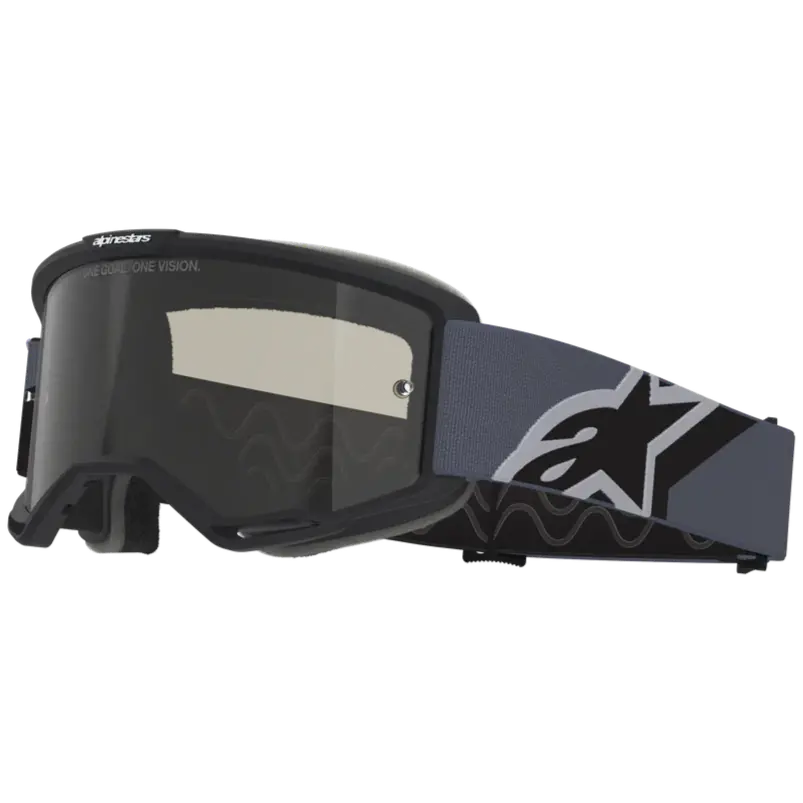 2026 Alpinestars Sand Goggles Vision  - Black Gray Dark Smoke 1