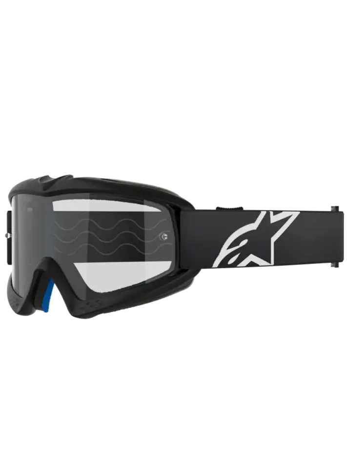 Alpinestars Vision Youth Corps Goggles Black - Clear Lens 1