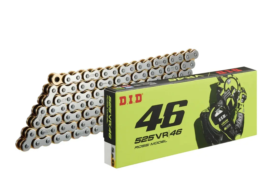 Did 520 Vr46 Valentino Rossi 120-Link Chain Race Street Chain Open 1