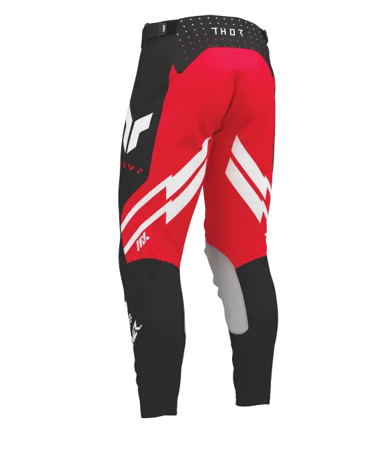 2026 Thor Launchmode Futura Youth Pant Black Red 3
