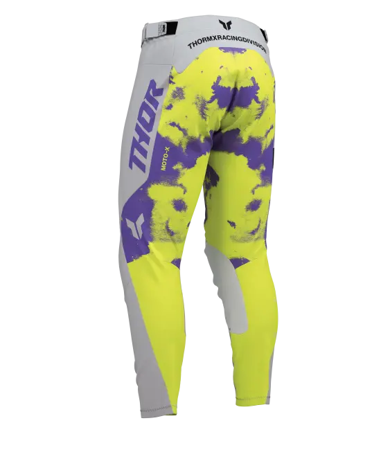 2026 Thor Launchmode Bleach Youth Pant Grey Acid 3