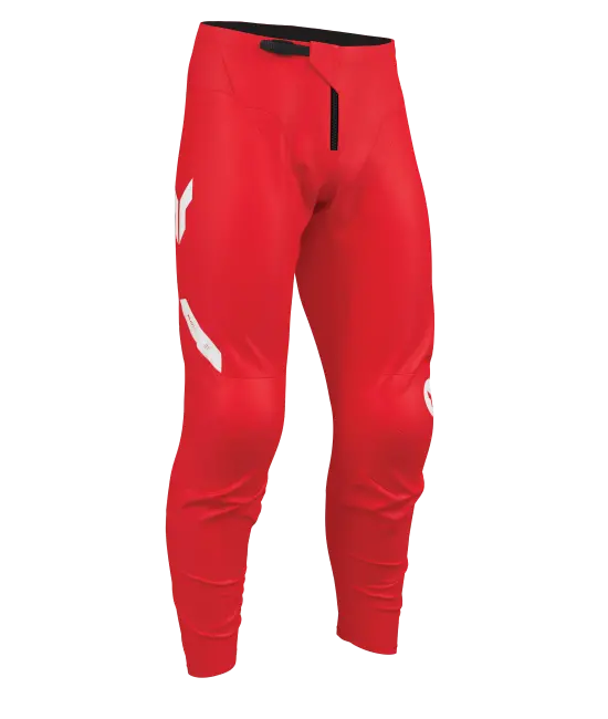 2026 Thor Ridemode Menace Youth Pant Red 1