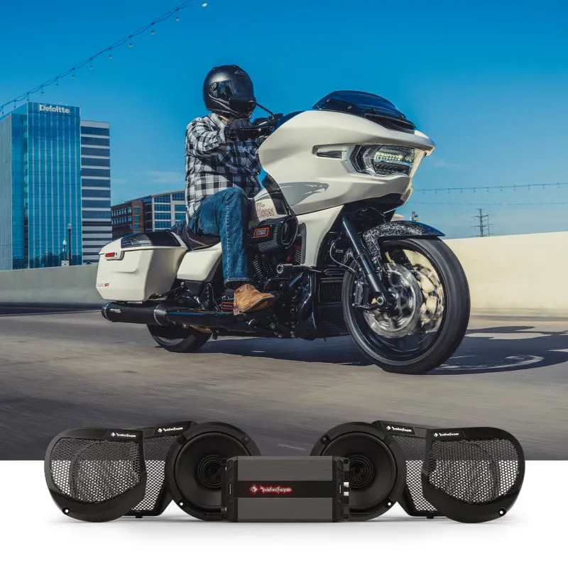 Rockford Fosgate 24+ Harley-Davidson Stage 2 Audio Kit 1