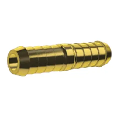 Brass Fitting - Hose Barb Joiner - Imperial 1