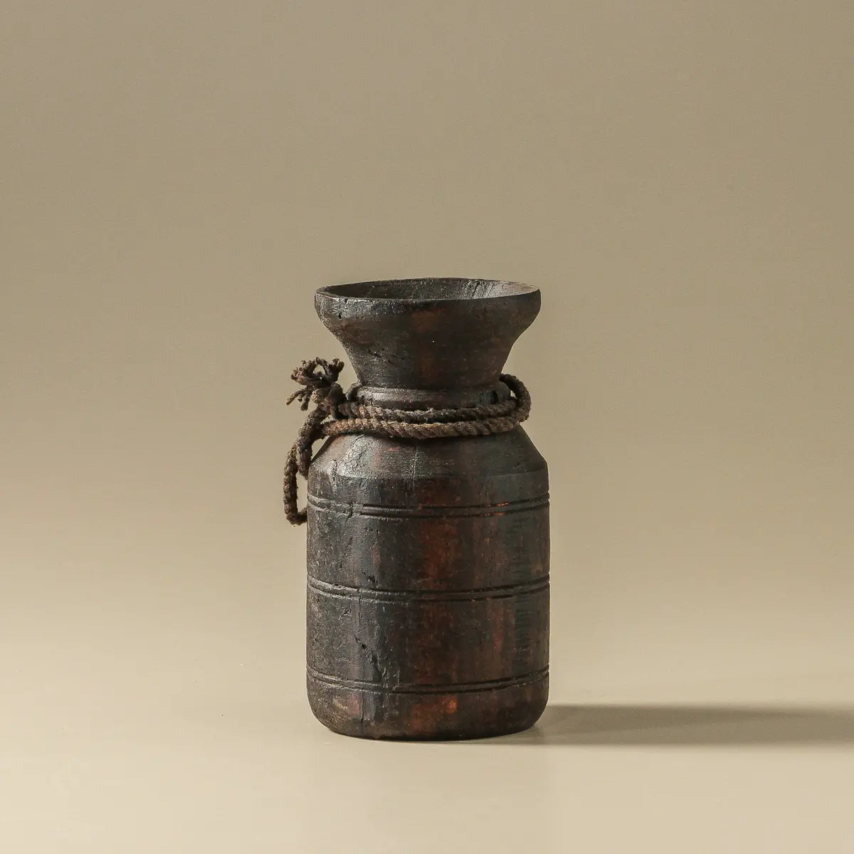 Vintage Indian Decorative Pot - Tall 2