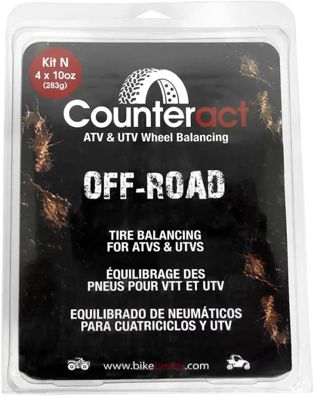 Counteract Atv/Utv Balancing Bead Diy Kit: (4) 10Oz Bags 1
