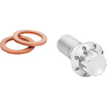 Arlen Ness Bolt Banjo 3/8-24 Polished  300-824 1