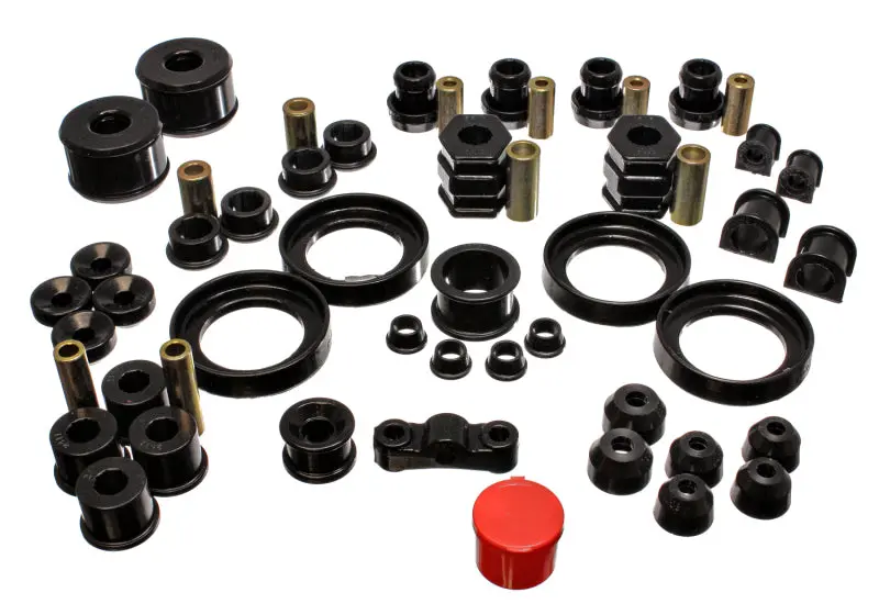 Energy Suspension 99-00 Honda Civic Si Black Hyper-Flex Master Bushing Set 1