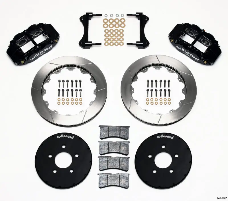 Wilwood Narrow Superlite 6R Front Hat Kit 12.88In 1994-2004 Mustang 1
