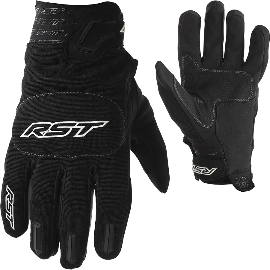 Rst Rider Ce Glove Black/White 2Xl 102100Blk-12 1