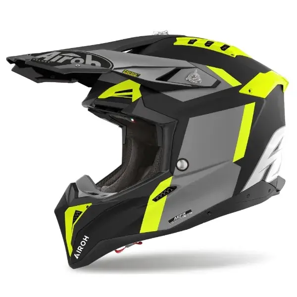 Airoh Aviator 3 Helmet Glory Yellow Matt 1