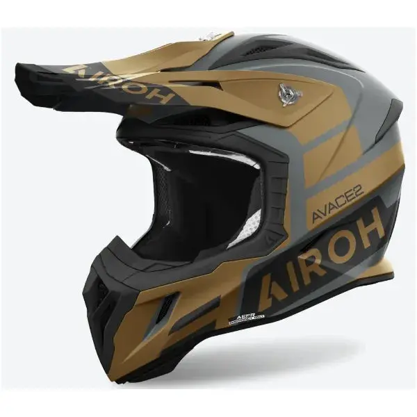 Airoh Aviator Ace 2 Sake Gold Matt Helmet 1