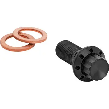 Arlen Ness Bolt Banjo 3/8-24 Black 300-825 1