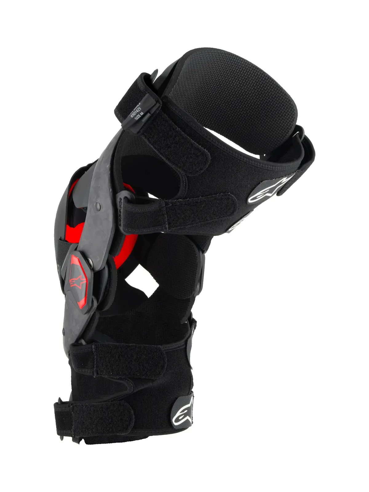 Alpinestars Rk10 Plasma Carbon Knee Braces Black Red 3