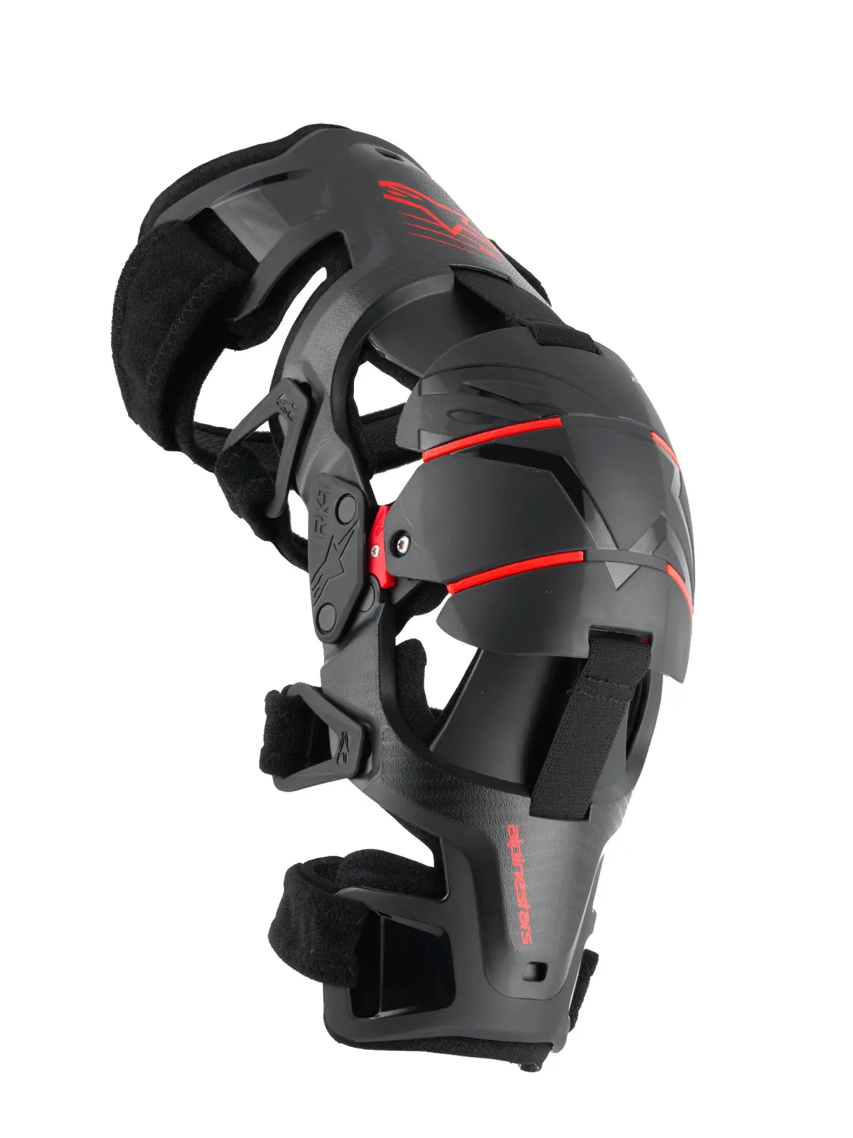 Alpinestars Rk1 Plasma Knee Braces Black Red 2