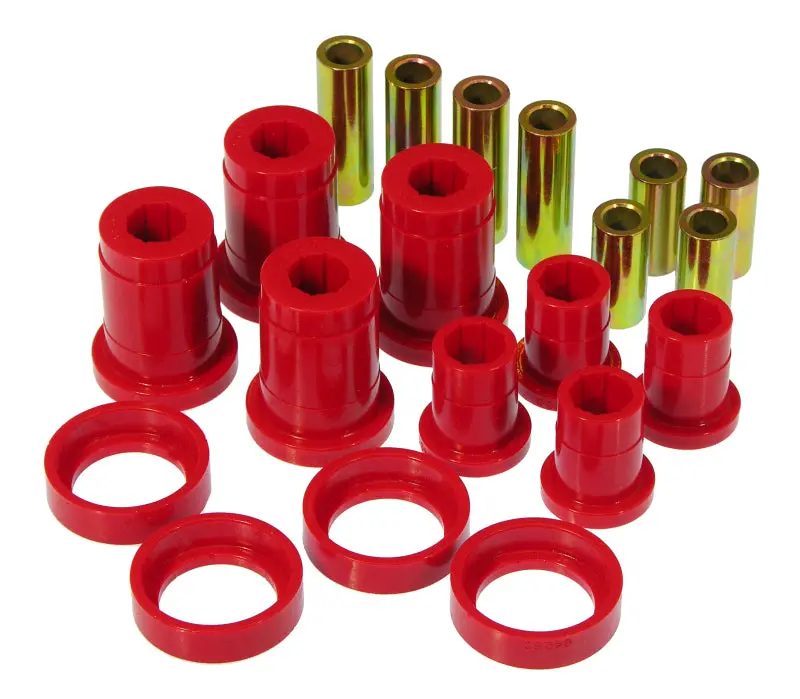 Prothane 84-88 Pontiac Fiero Front Control Arm Bushings - Red 1