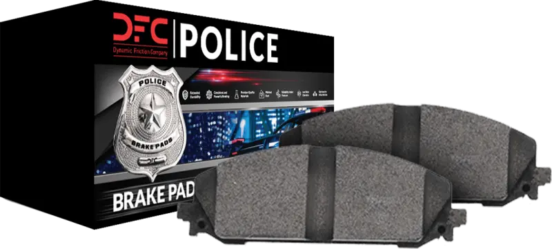Dfc 10-21 Ford F-150 Rwd Front Police Brake Pads And Hardware Kit 1