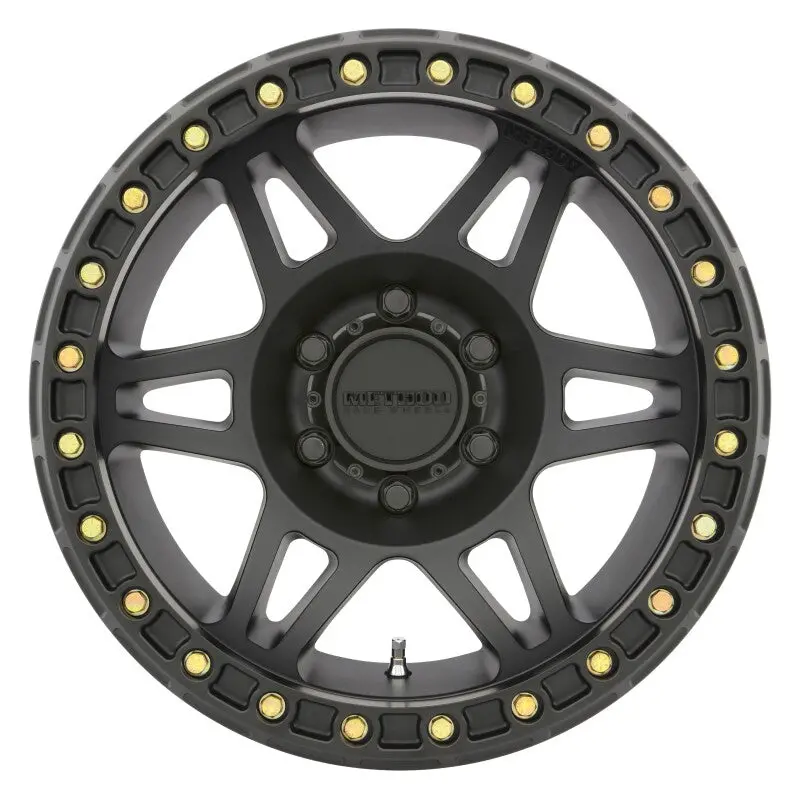 Method Mr106 Beadlock 17X9 -44Mm Offset 5X5 71.5Mm Cb Matte Black W/Bh-H24125 Wheel 2