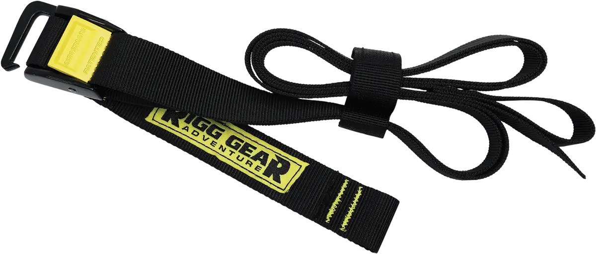 Nelson-Rigg Rigg Strap Kit 5Ft Black/Yellow Pair 270-3100 1