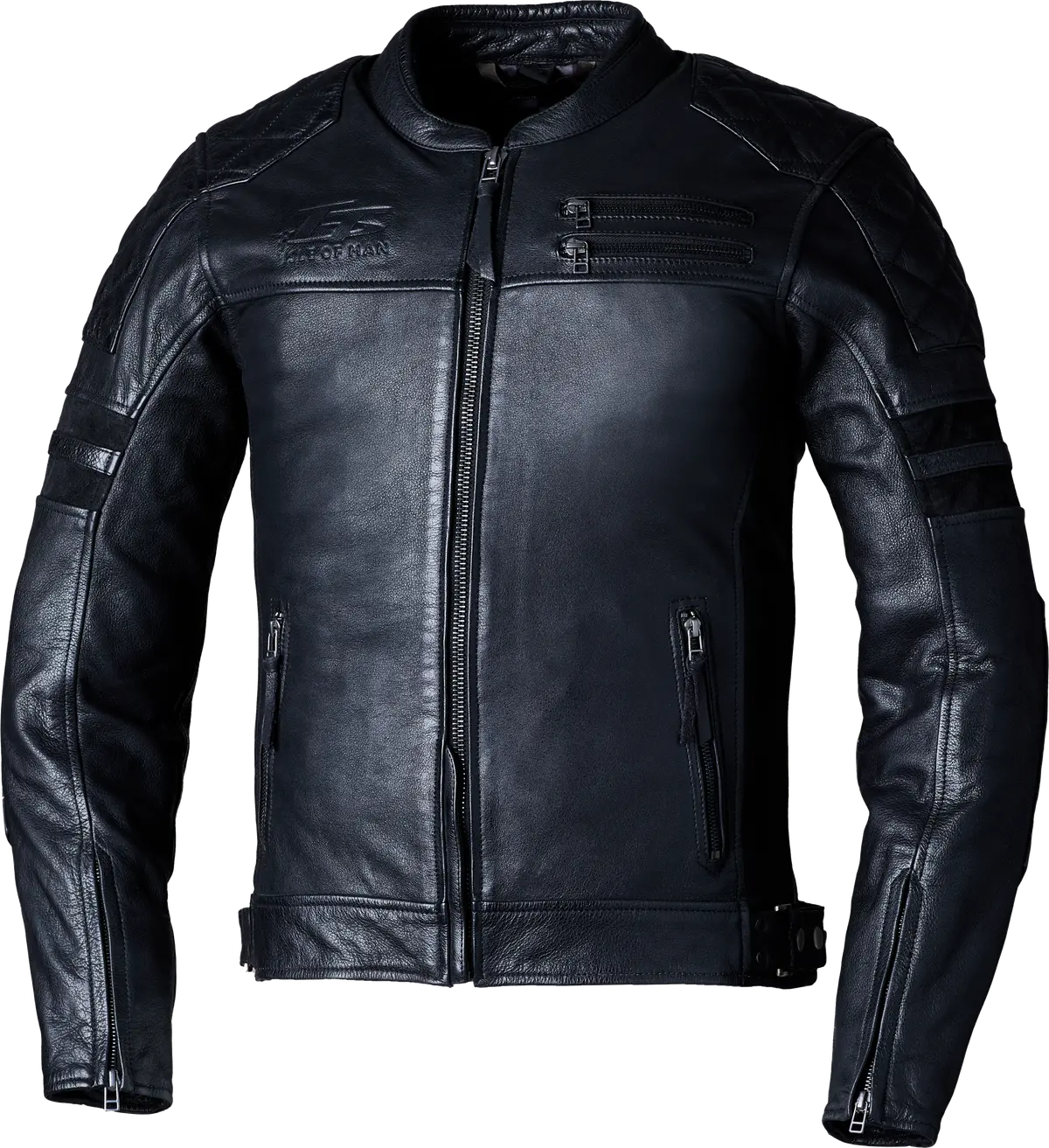 Rst Iom Tt Hillberry 2 Ce Jacket Black Leather Lg 103157Blk-44 1