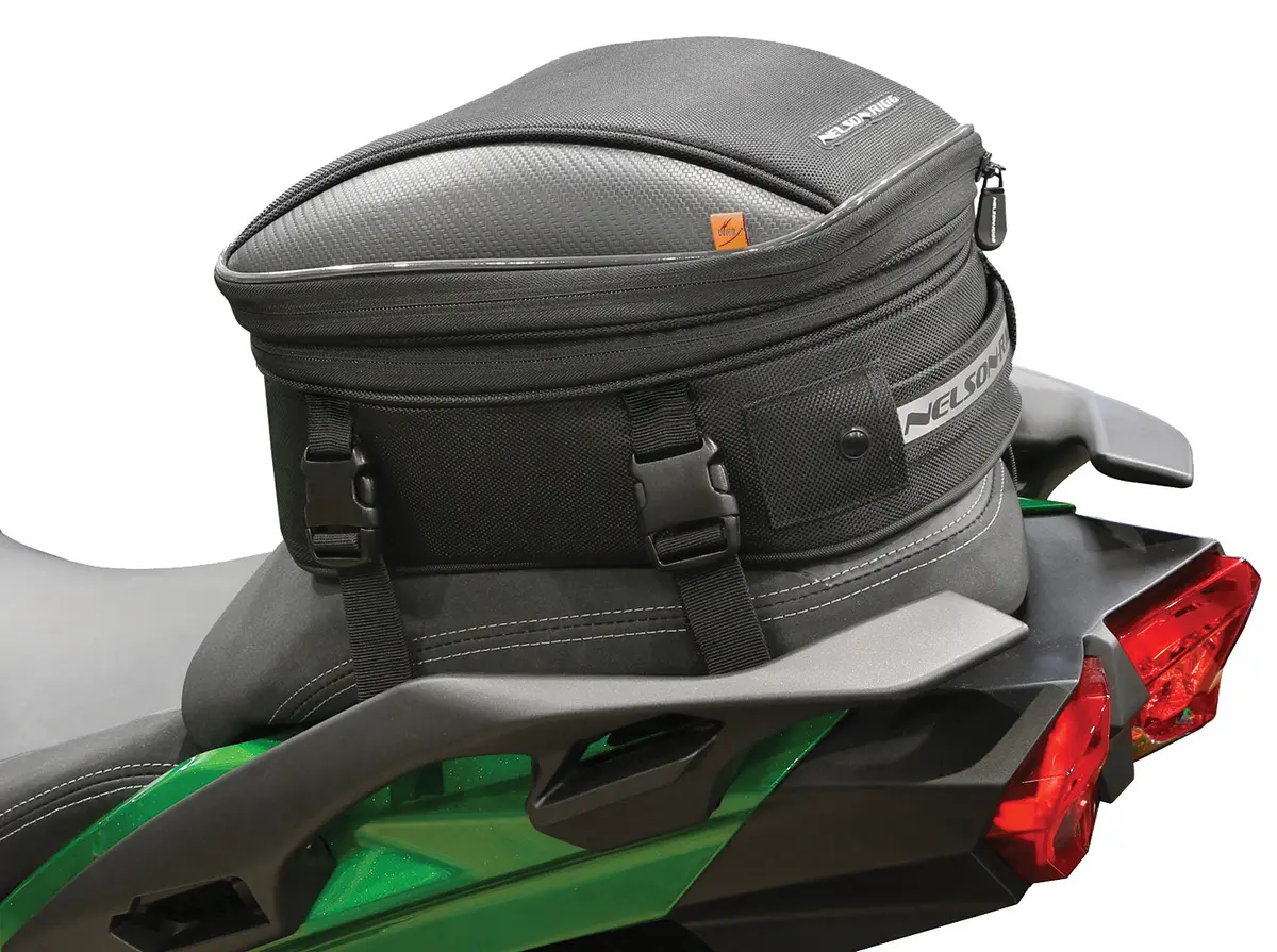 Nelson-Rigg Commuter Lite Tail/Seat Bag 12/15L Black 270-3067 1
