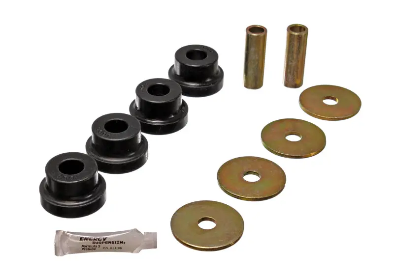 Energy Suspension 70-78 Nissan 240Z/260Z/280Z Black Differential Carrier (Mustache Bar) Bushings 1