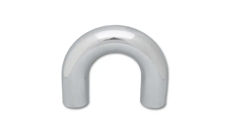 Vibrant 3.5In O.D. Universal Aluminum Tubing (180 Degree Bend) - Polished 1