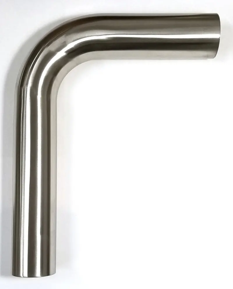 Stainless Bros 2.50In Diameter 1.5D / 3.75In Clr 90 Degree Bend 5In Leg/8In Leg Mandrel Bend 1