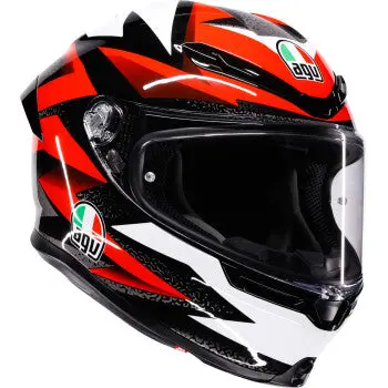 Agv Helmet K6 S Braven Black/Red/White Xl 2118395016-029-Xl 1
