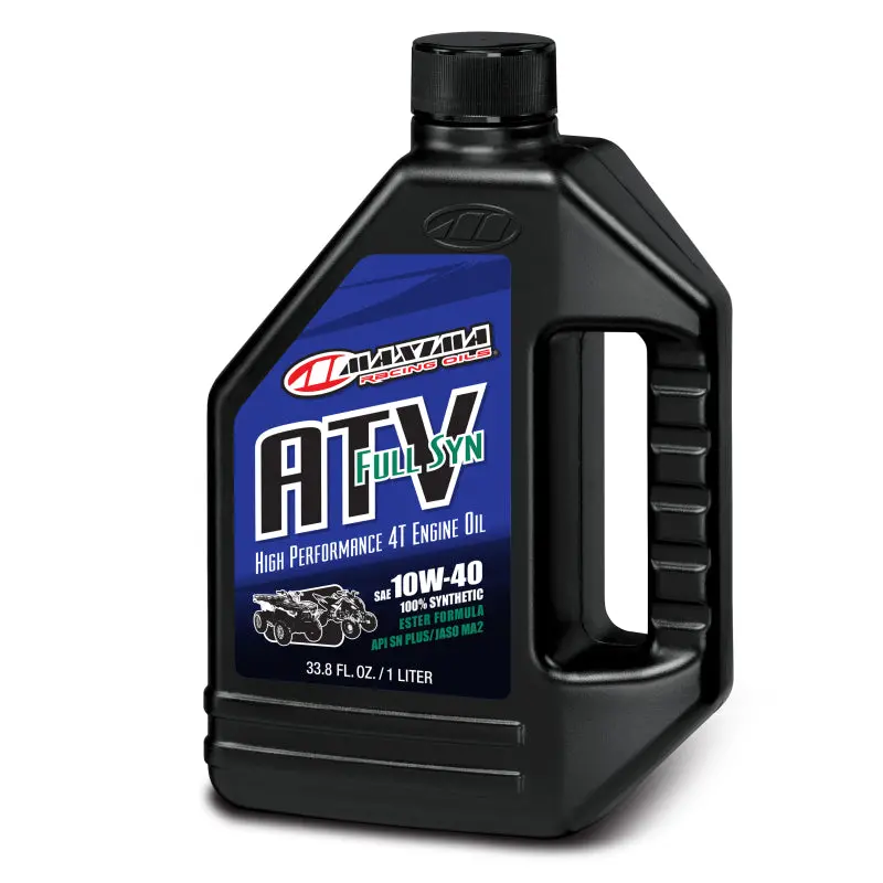 Maxima Atv Full Synthetic 4T 10W40 Engine Oil - 1L 1