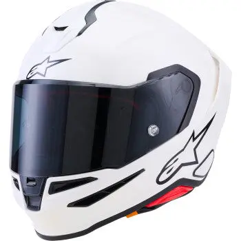 Alpinestars Helmet S-R7 Solid Wt Gloss Ece06/Dot S 8202126-2180-S 1