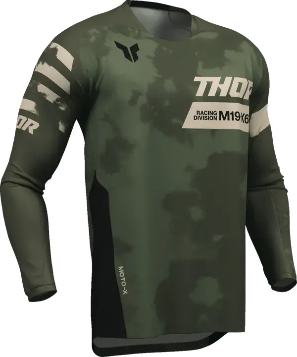 2026 Thor Jersey Launchmode Bleach Black Camo 1