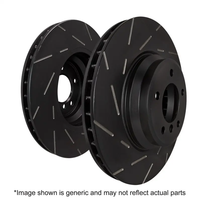 Ebc 09-14 Mini Hardtop 1.6 Turbo J.C Works Usr Slotted Front Rotors 1