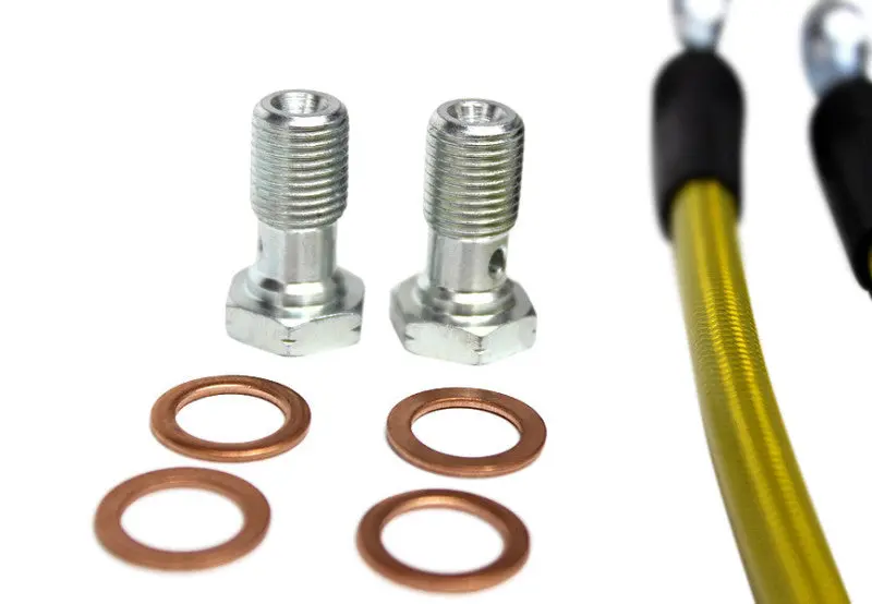 Isr Performance Stainless Steel Front Brake Lines - Nissan 240Sx (S13/S14) 1