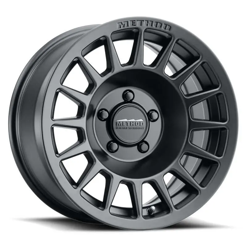 Method Mr707 Bead Grip 18X9 +0Mm Offset 6X5.5 Bp 106.25Mm Cb 5In Bs Matte Black Wheel 1