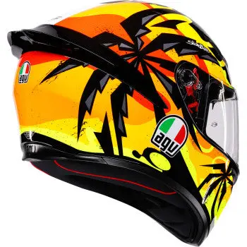Agv Helmet K1 S Tropicrush Black/Orange Xl 2118394018-070-Xl 2