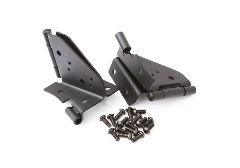 Rampage 1978-1983 Jeep Cj5 Windshield Hinge - Black 1