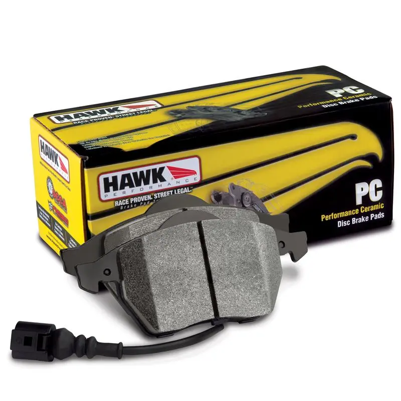 Hawk 02-05 Porsche 911 Carrera 4 Turbo Look/Carrera 4S Front Street Performance Ceramic Brake Pads 1