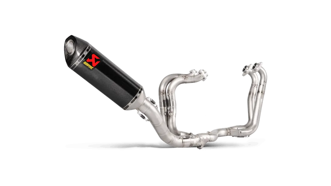 2015-2020 Akrapovic Evolution Exhaust System Aprilia Rsv4 Rr / Rf / Tuono V4 1100 Rr / Factory -  Evolution Line Full Titanium Headers Carbon Can S-A10e8-Rc 1