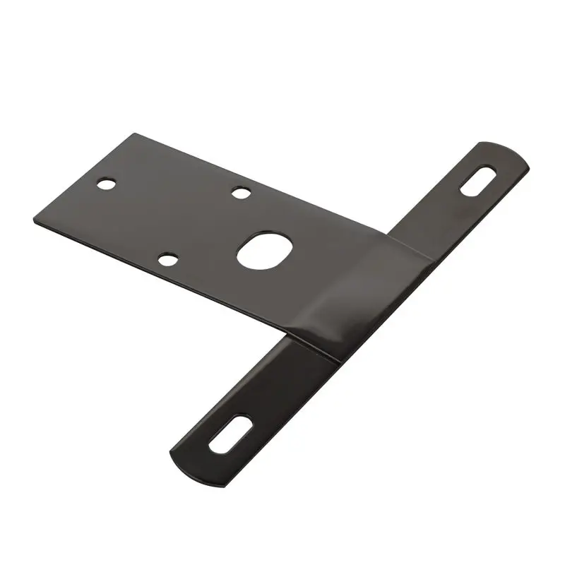 Omix License Plate Bracket Black- 76-86 Cj Models 1