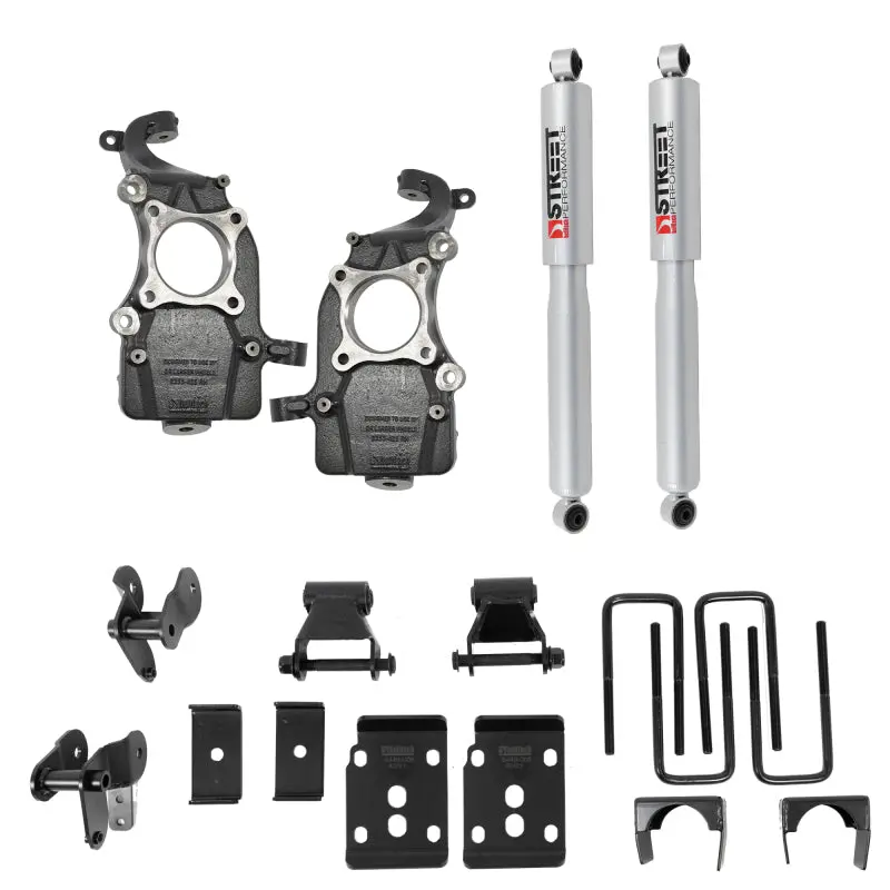Belltech 2021+ Ford F-150 2Wd Lowering Kit W/ Street Performance Shocks 1