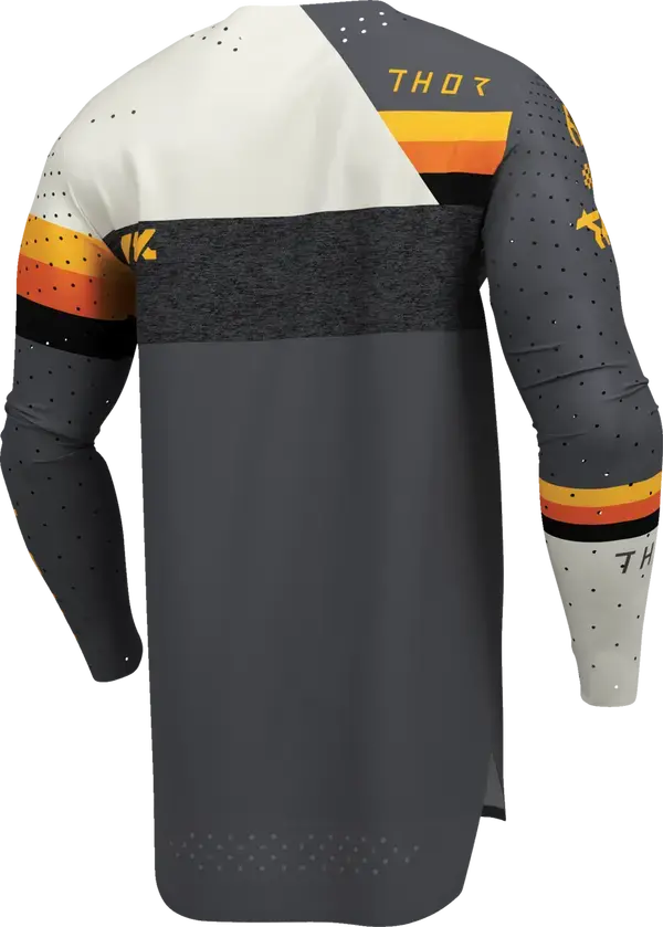 2026 Thor Jersey Sportmode League Storm Charcoal White 3