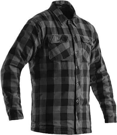 Rst Lumberjack Ce Shirt Grey Check Textile Sm 102115Gry2-40 1