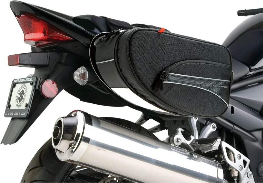 Nelson-Rigg Expandable Saddlebags Commuter 13/19L Black 270-3030 1