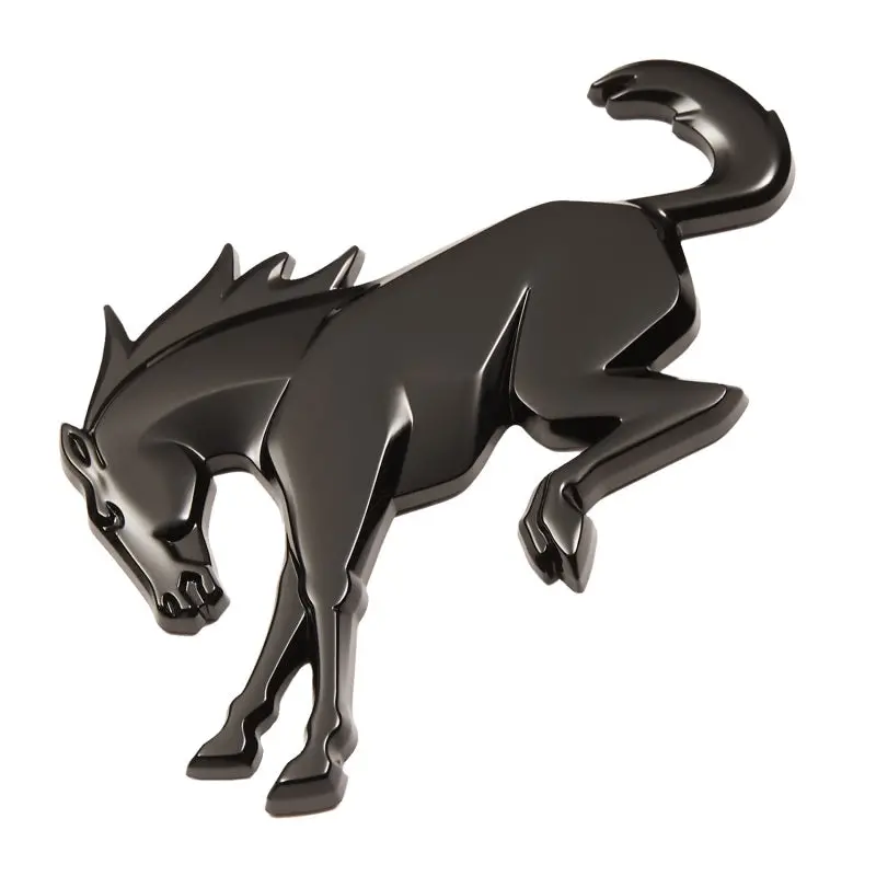 Ford Racing 2021 Bronco Rear Emblem - Black 1