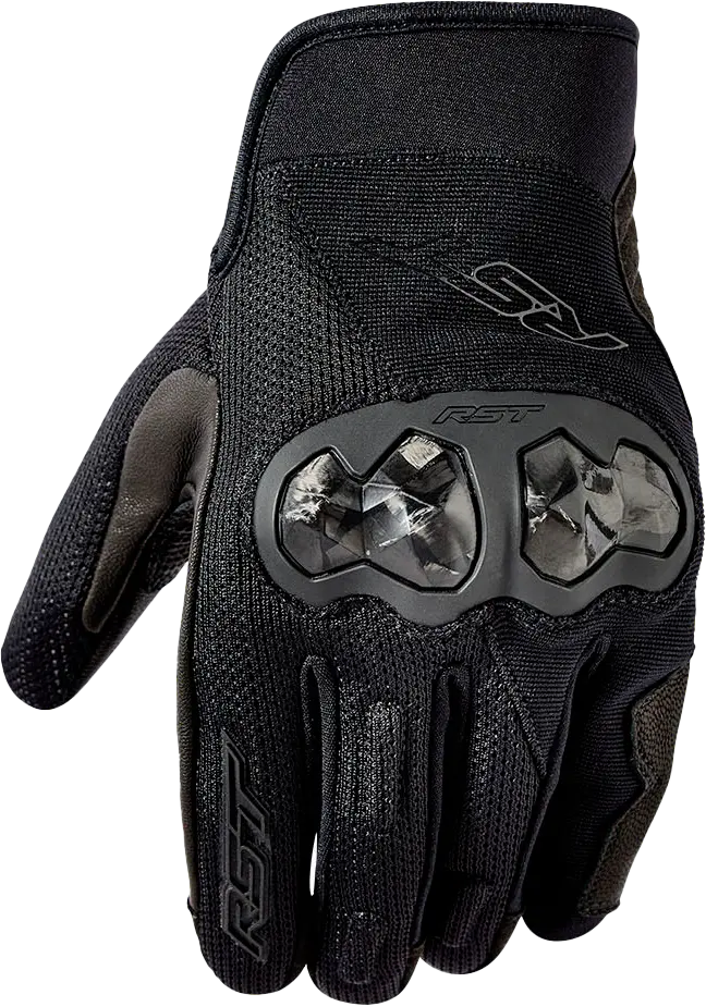 Rst Womens Jetstream Glove Black Textile Sm 103689Blk-06 1
