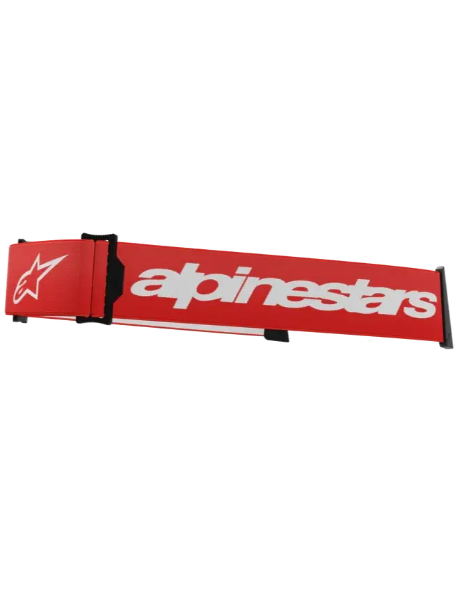 Alpinestars Supertech Goggles Strap - Red 1